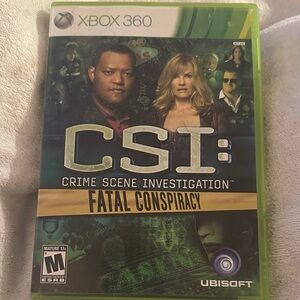 Ubisoft CSI: Fatal Conspiracy for Xbox 360 - Green